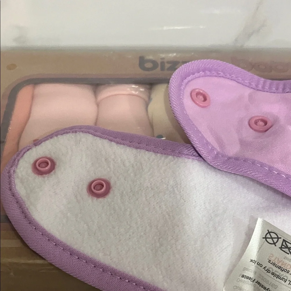 Bandana Organic Bibs 8 Pack 100% Cotton Extra Soft for Newborn Infant 0-36 Month